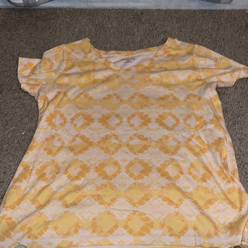 Yellow Design Shirt